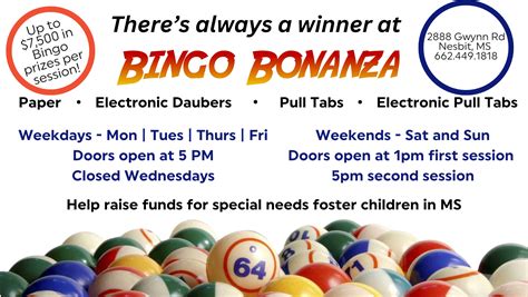 Bingo Bonanza Company Profile .